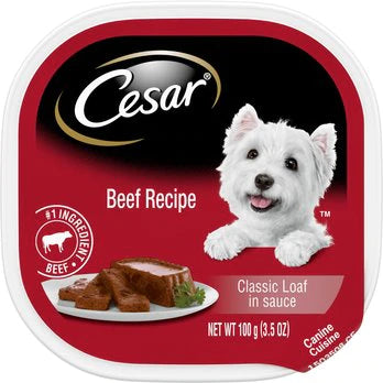 Alimento humedo para perros CESAR canine cuisine 100gr (3.5oz)