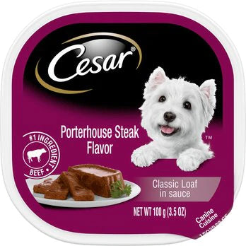 Alimento humedo para perros CESAR canine cuisine 100gr (3.5oz)